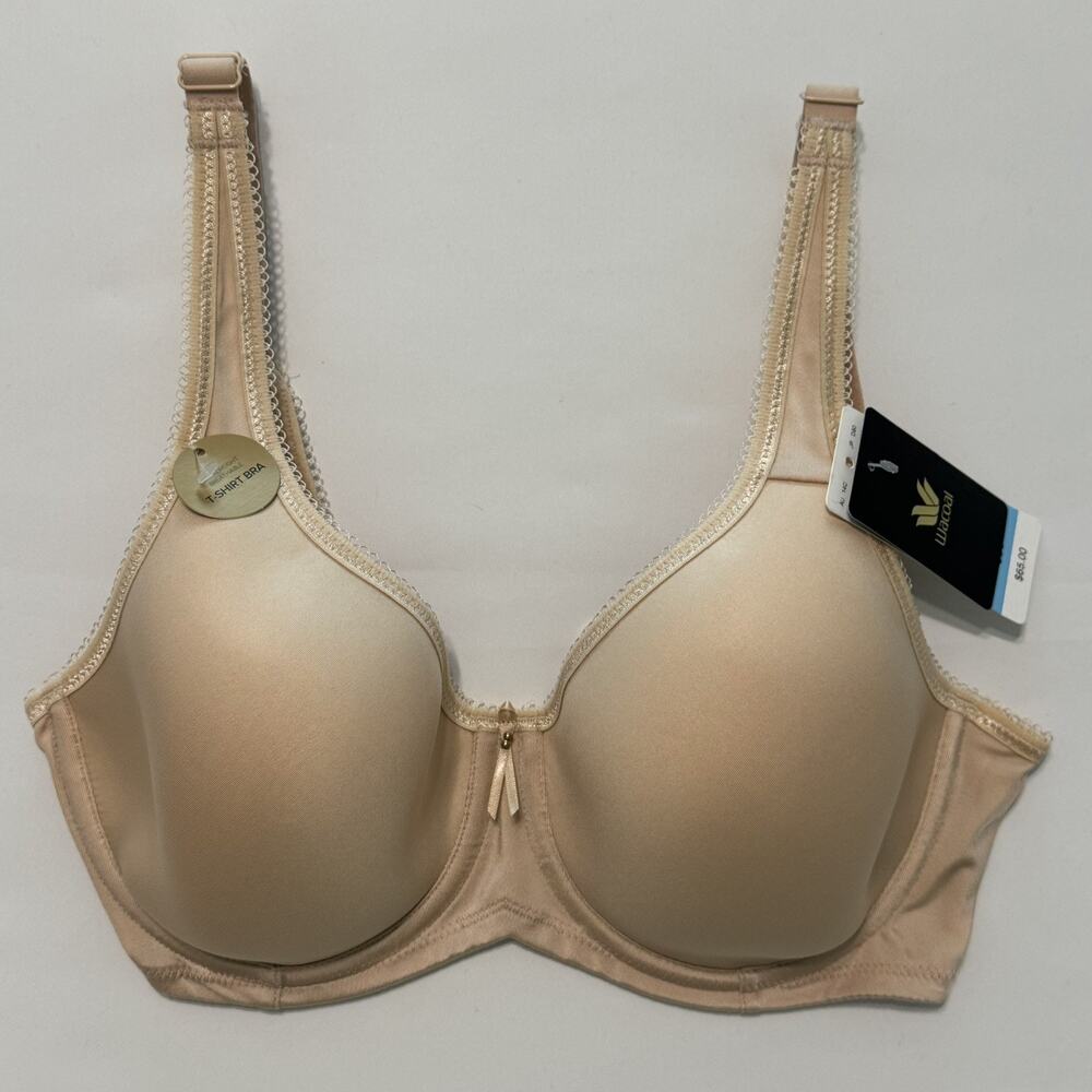 Wacoal Basic Beauty Spacer Underwire T-Shirt Bra 853192 Natural Nude 36C NEW